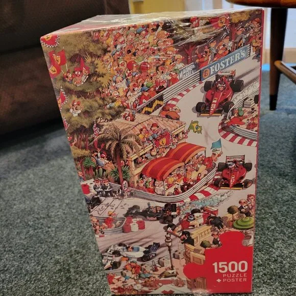 Brand New! Heye Monaco Classics 1500pc comic jigsaw puzzle by Loup - Picture 2 of 3